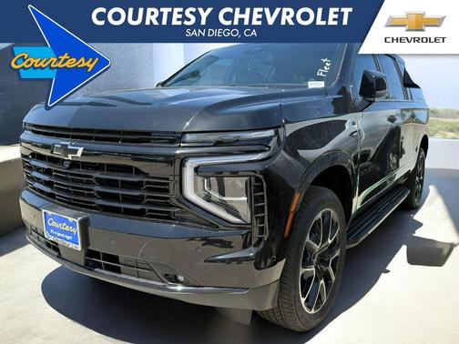 Black 2026 Chevrolet Suburban RST