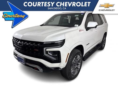 Iridescent Pearl Tricoat 2025 Chevrolet Tahoe Z71