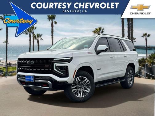 Iridescent Pearl Tricoat 2025 Chevrolet Tahoe Z71