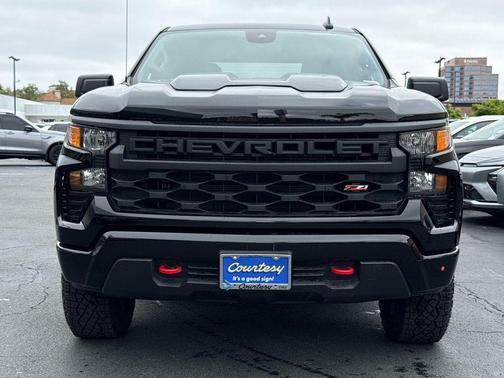 Black 2026 Chevrolet Silverado 1500 Custom Trail Boss