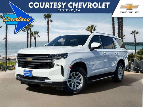 Summit White 2024 Chevrolet Tahoe LT