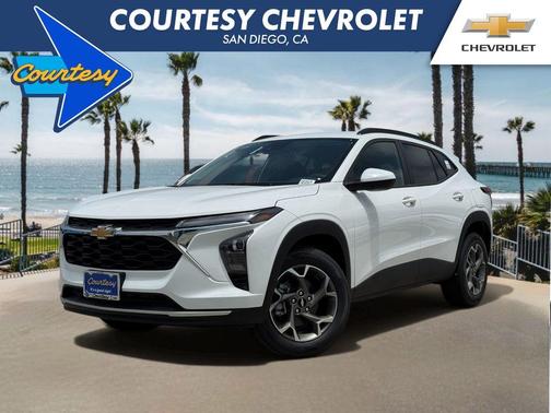 Summit White 2026 Chevrolet Trax LT
