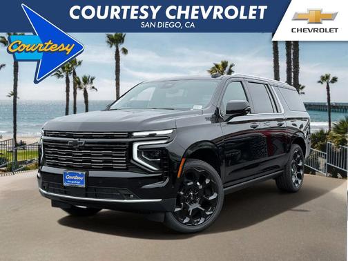Black 2026 Chevrolet Suburban High Country