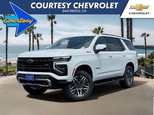 Summit White 2026 Chevrolet Tahoe Z71