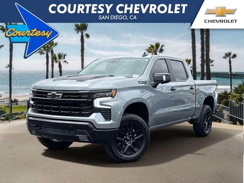 Sterling Gray Metallic 2026 Chevrolet Silverado 1500 LT Trail Boss