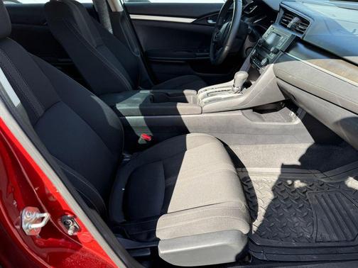 Molten Lava Pearl 2019 Honda Civic LX