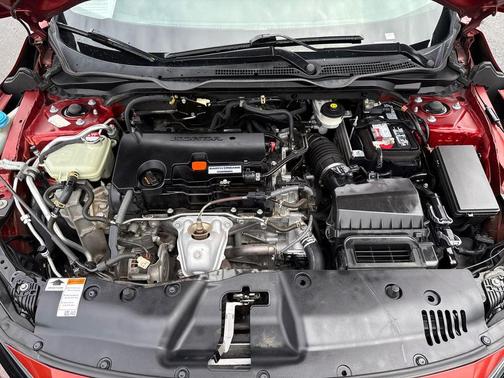 Molten Lava Pearl 2019 Honda Civic LX