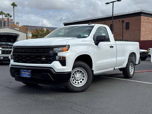 Summit White 2026 Chevrolet Silverado 1500 WT
