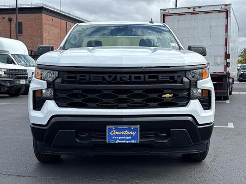 Summit White 2026 Chevrolet Silverado 1500 WT