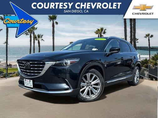 Jet Black Mica 2023 Mazda CX-9 Signature