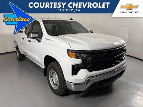 Summit White 2026 Chevrolet Silverado 1500 WT
