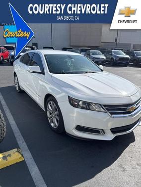 Summit White 2016 Chevrolet Impala LT