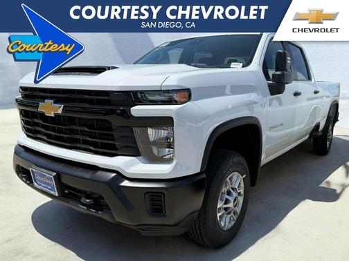 Summit White 2026 Chevrolet Silverado 2500 WT