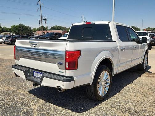 White Platinum Tri-Coat 2019 Ford F-150 Limited