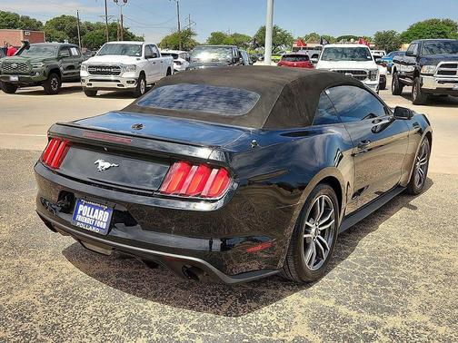 Shadow Black 2016 Ford Mustang EcoBoost Premium
