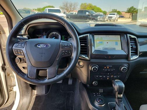 White Platinum Metallic Tri-Coat 2020 Ford Ranger LARIAT
