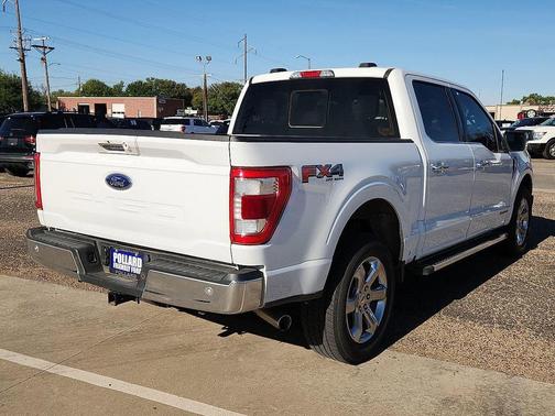 Oxford White 2022 Ford F-150 Lariat