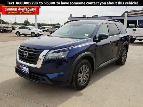 Deep Ocean Blue Pearl 2025 Nissan Pathfinder SV 4WD