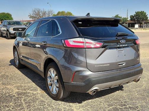 Carbonized Gray 2022 Ford Edge Titanium
