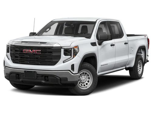 Summit White 2024 GMC Sierra 1500 AT4