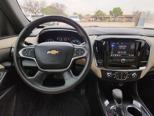 Summit White 2023 Chevrolet Traverse LS