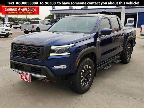 Deep Blue Pearl 2022 Nissan Frontier PRO-4X