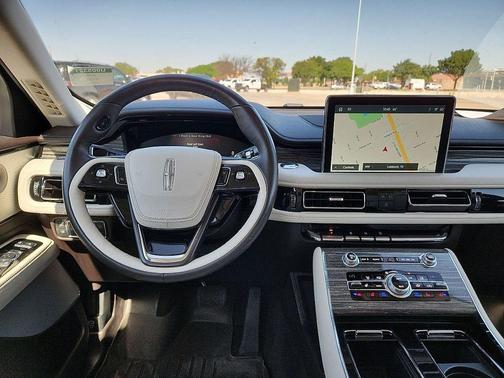 Pristine White Metallic Tri-Coat 2020 Lincoln Aviator Black Label Grand Touring AWD