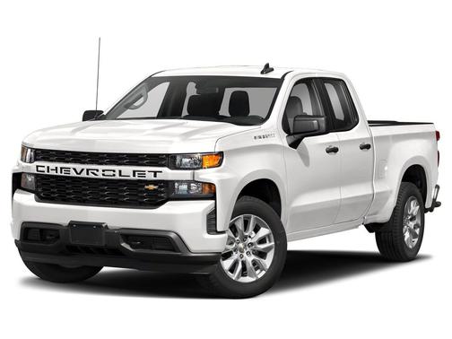 Summit White 2021 Chevrolet Silverado 1500 Custom