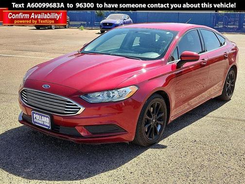 Ruby Red Metallic Tinted Clearcoat 2017 Ford Fusion SE