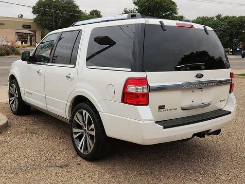 White Platinum Tri-Coat 2016 Ford Expedition Platinum