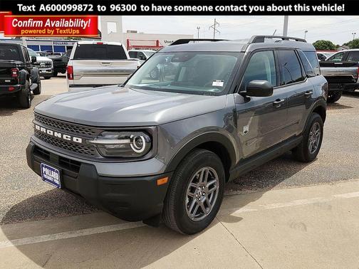 Gray Metallic 2025 Ford Bronco Sport Big Bend