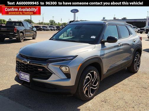 Sterling Gray Metallic 2025 Chevrolet Trailblazer RS