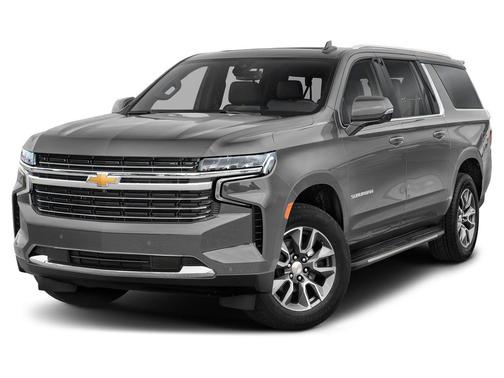 Satin Steel Metallic 2022 Chevrolet Suburban LT