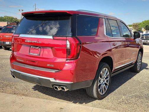 Volcanic Red Tintcoat 2025 GMC Yukon Denali