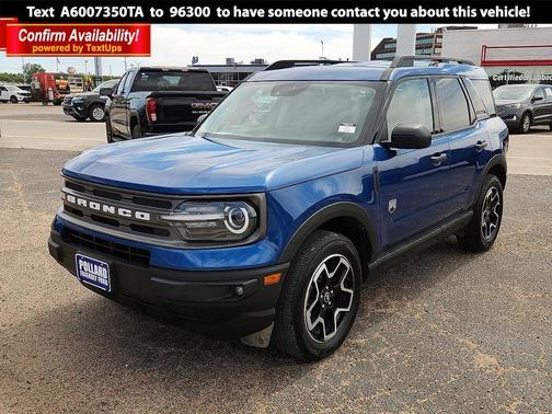 Atlas Blue Metallic 2024 Ford Bronco Sport Big Bend
