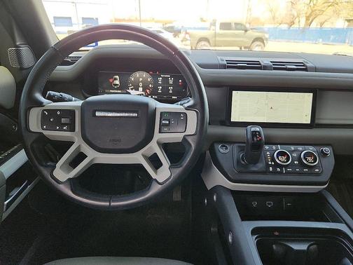 Santorini Black 2023 Land Rover Defender 110 X-Dynamic SE