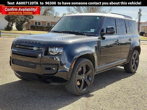 Santorini Black 2023 Land Rover Defender 110 X-Dynamic SE