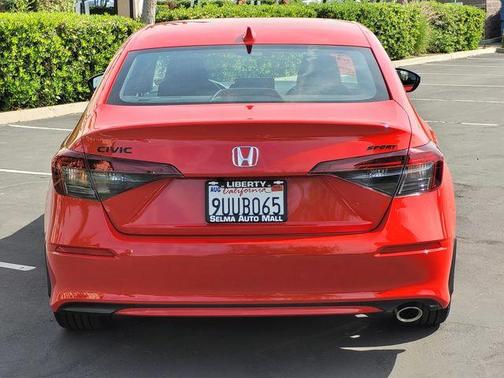 Red 2026 Honda Civic Sport