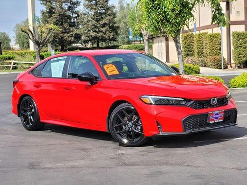 Red 2026 Honda Civic Sport