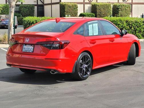 Red 2026 Honda Civic Sport