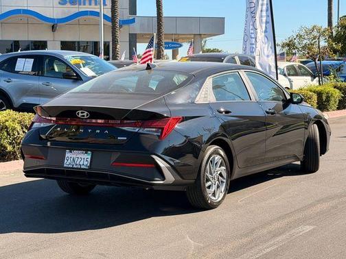 Black 2025 Hyundai ELANTRA HEV Blue