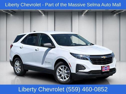 Summit White 2023 Chevrolet Equinox LS