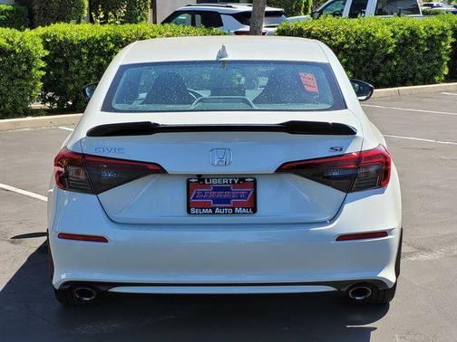 White 2023 Honda Civic Si Base