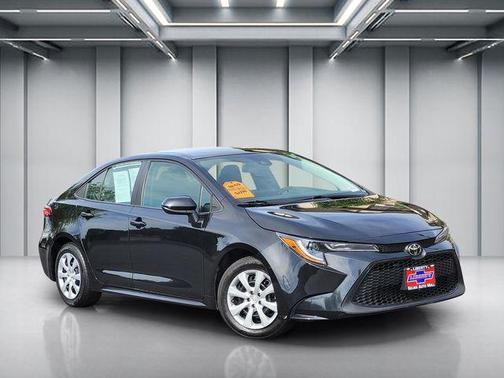 Black 2022 Toyota Corolla LE