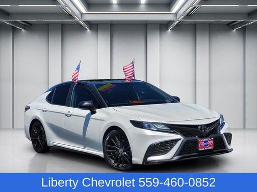 Midnight Black Metallic 2023 Toyota Camry XSE V6