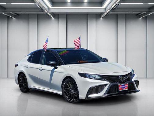 Midnight Black Metallic 2023 Toyota Camry XSE V6