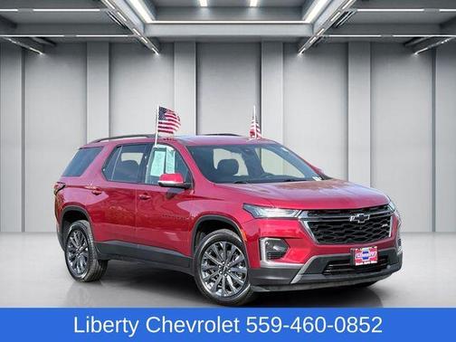 Radiant Red 2023 Chevrolet Traverse RS