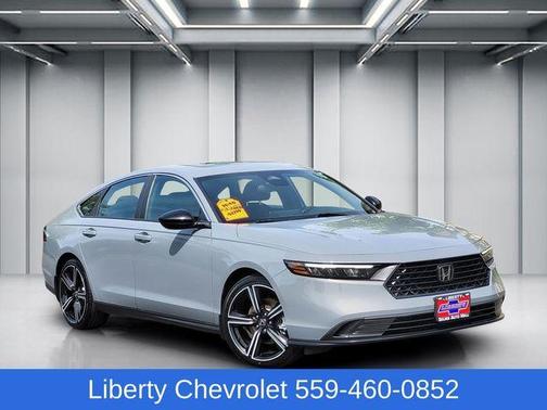 Gray 2024 Honda Accord Hybrid Sport