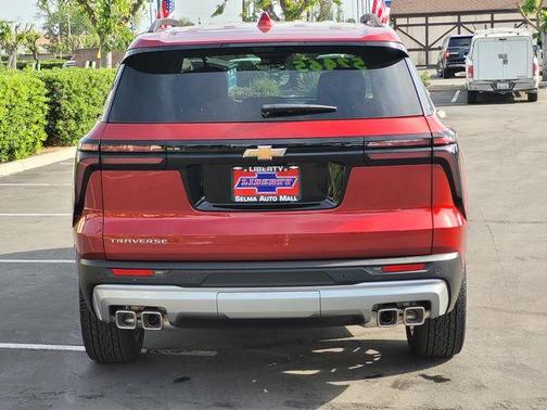 Radiant Red 2026 Chevrolet Traverse LT