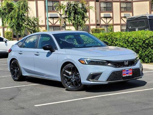 Gray 2024 Honda Civic Sport